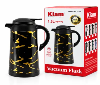Kiam FL-105 Printed Vacuum Flask – 1.3L