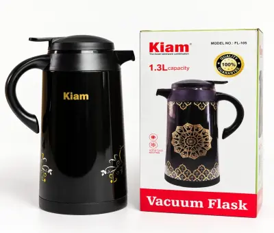 Kiam FL-105 Printed Vacuum Flask – 1.3L