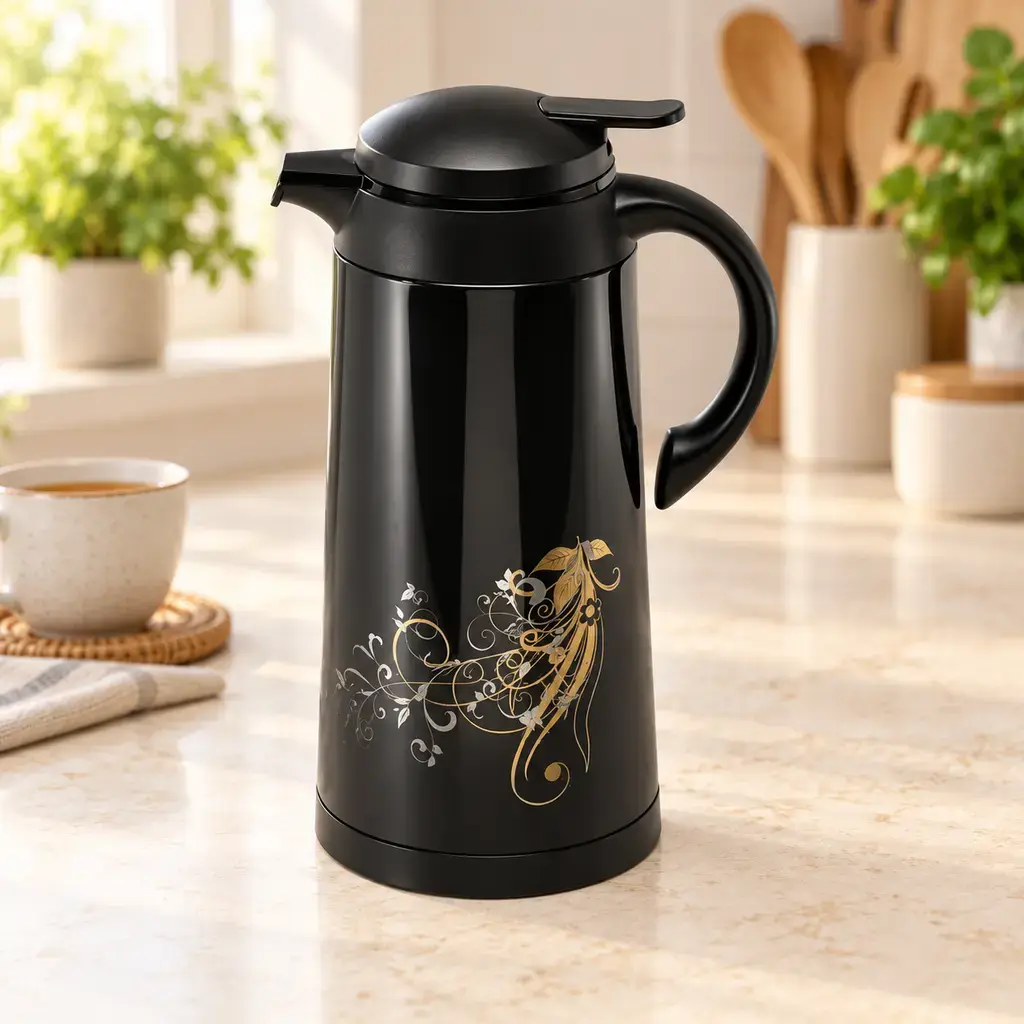 Kiam FL-105 Printed Vacuum Flask – 1.3L