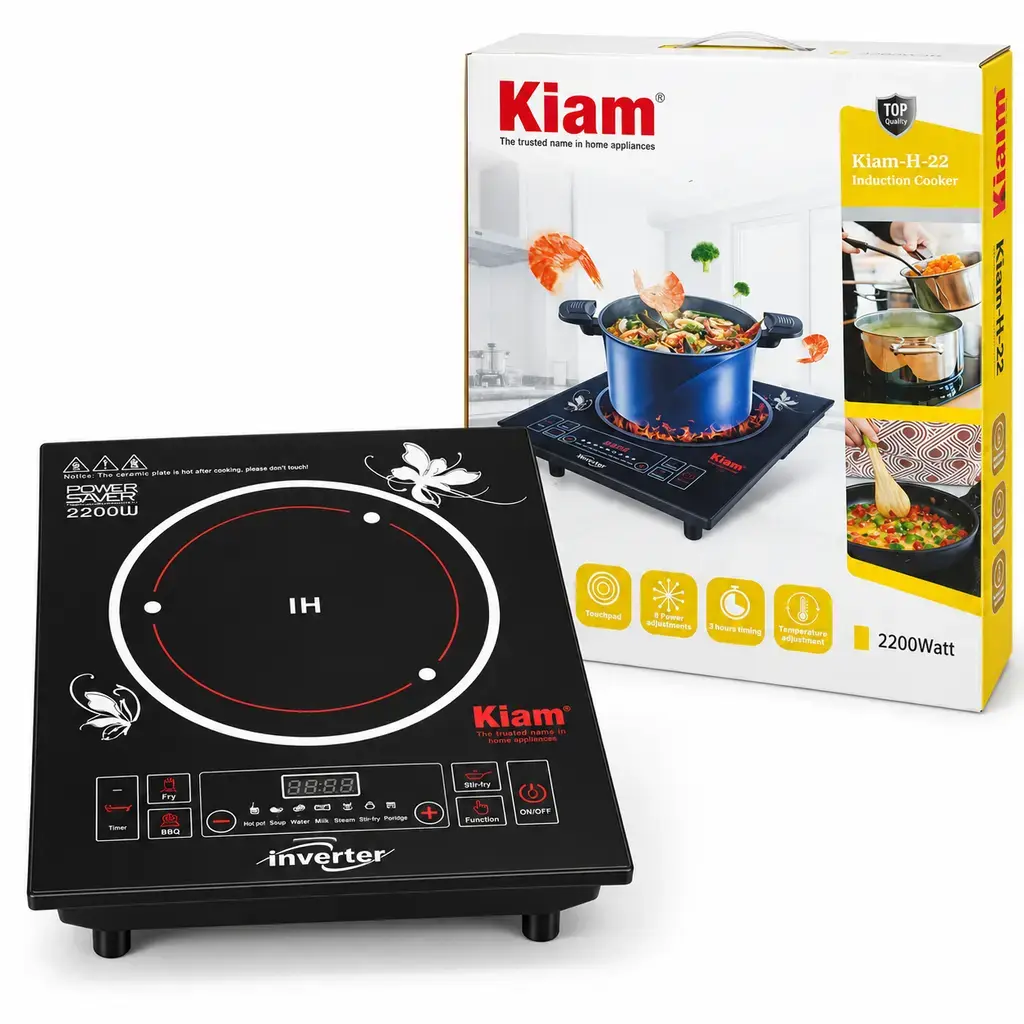 Kiam H-22 Induction Cooker – 2200W