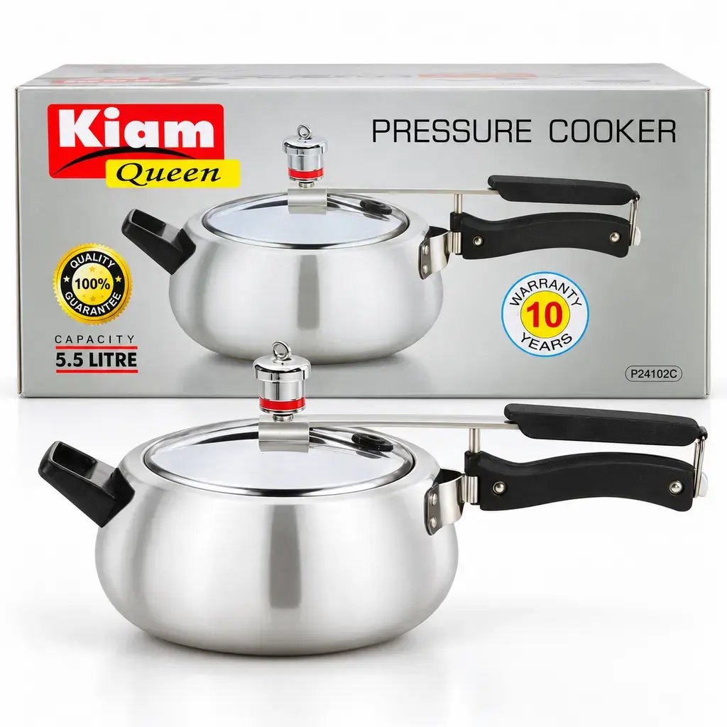 Kiam Queen Pressure Cooker – 5.5L