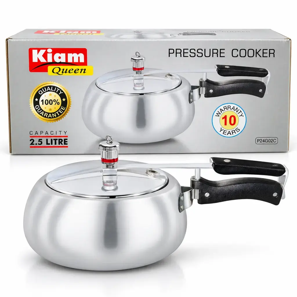 Kiam Queen Pressure Cooker – 2.5L