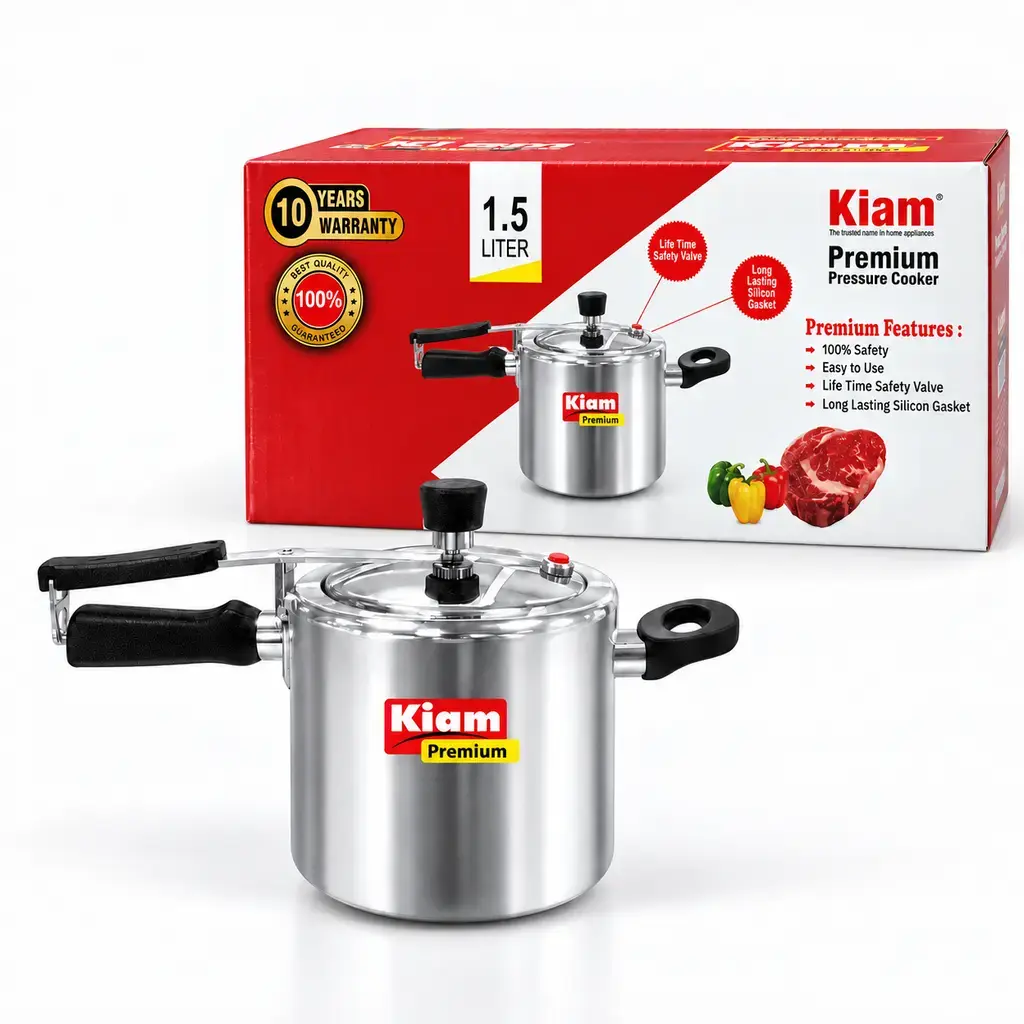 Kiam Premium Pressure Cooker – 1.5L
