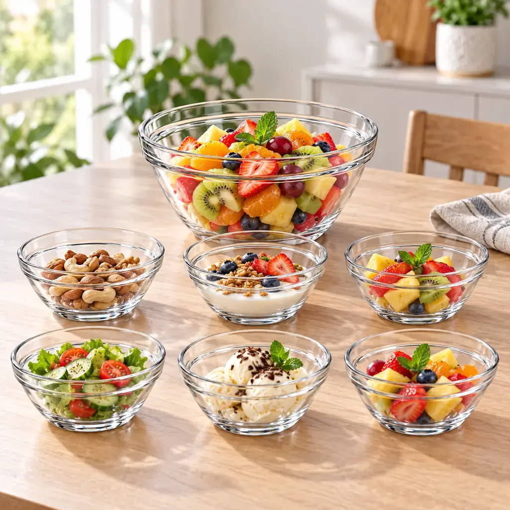 Kiam K-901 Glass Bowl Set – 7 Pieces