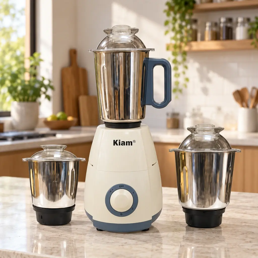 Kiam Super Mix 3 in 1 Mixer Grinder – 1000W