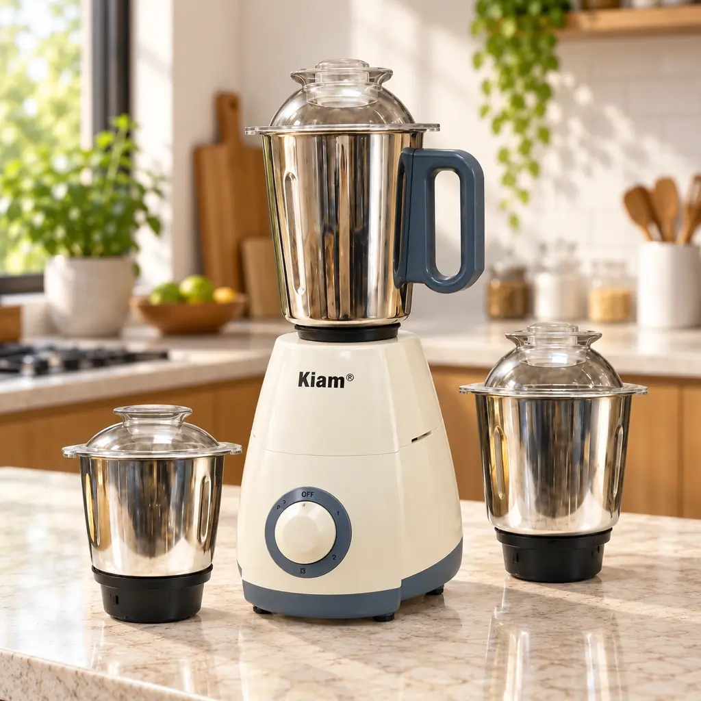 Kiam Super Mix 3 in 1 Mixer Grinder – 1000W