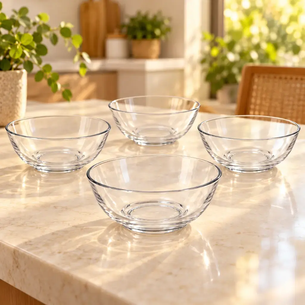 Kiam K-507 Glass Bowl Set – 4 Pieces