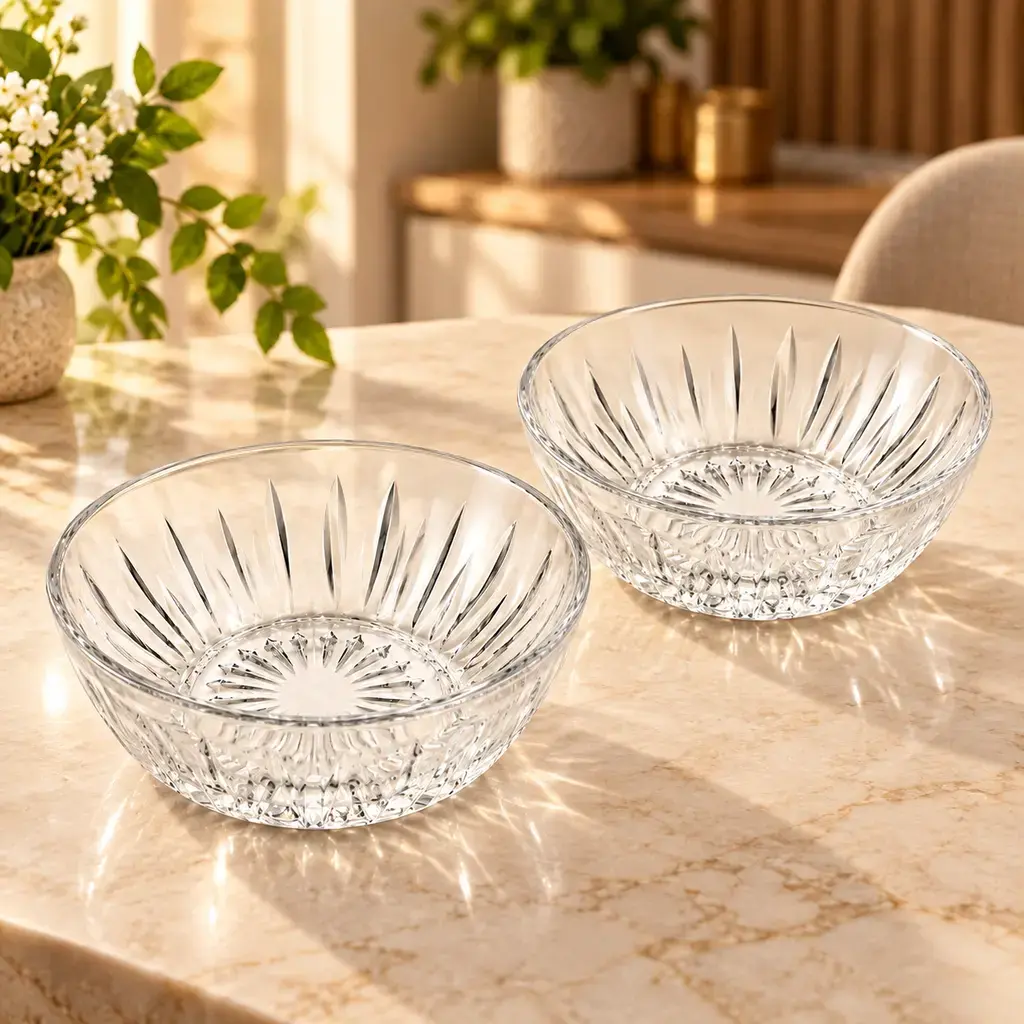 Kiam K-504 Glass Bowl Set – 2 Pieces