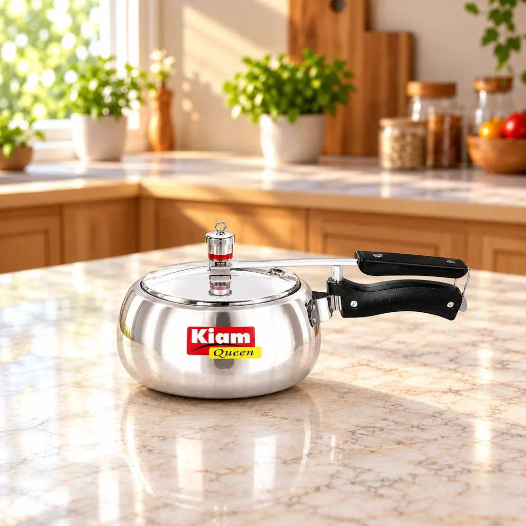 Kiam Queen Induction Bottom Pressure Cooker – 2.5L