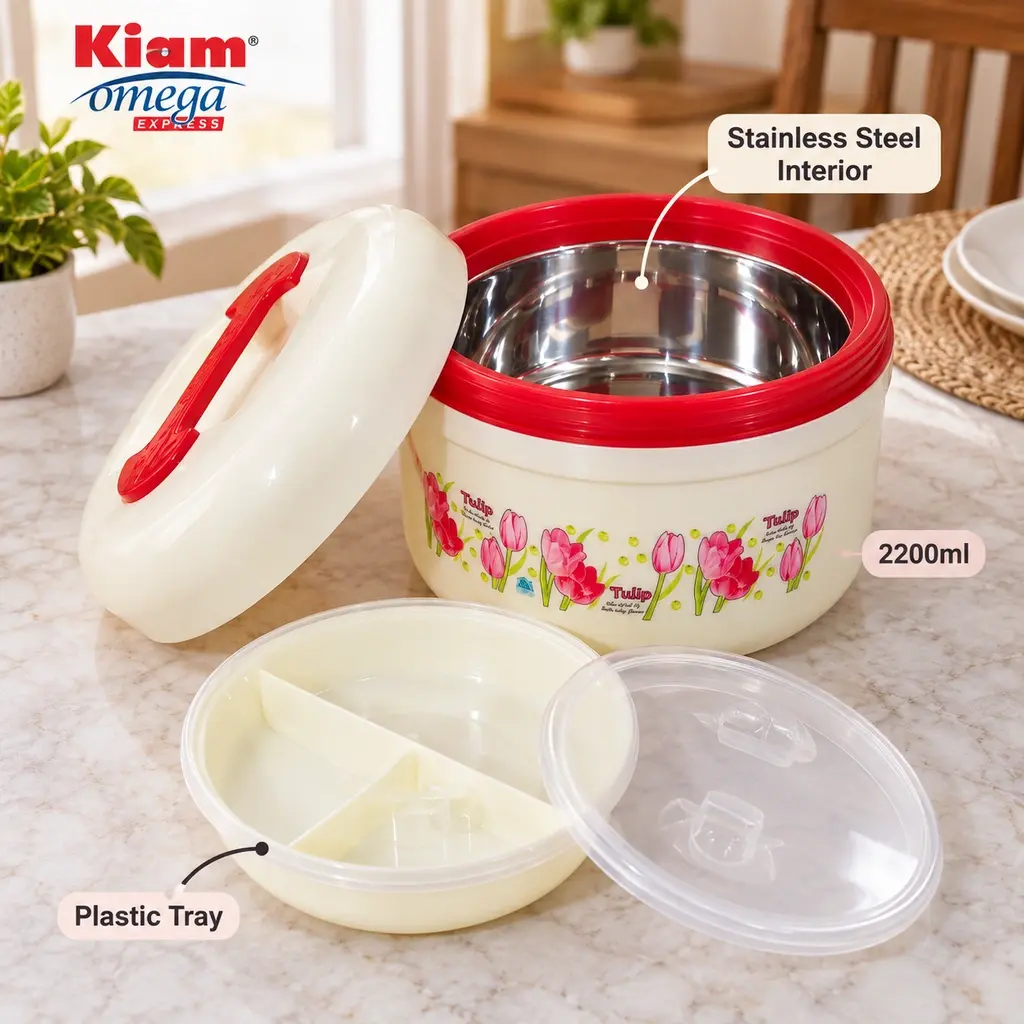 Kiam Omega FP Hot Pot with Lid – 2200ml