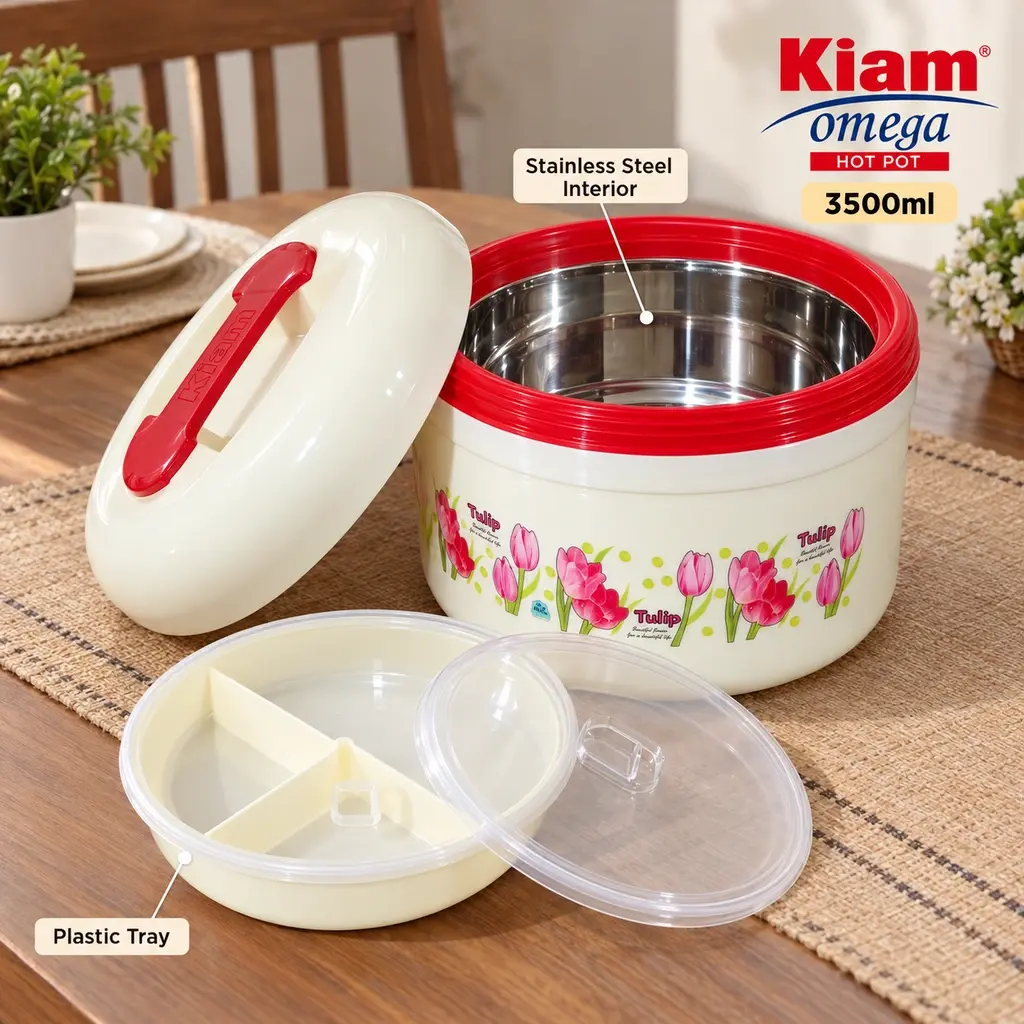 Kiam Omega FP Hot Pot with Lid – 3500ml