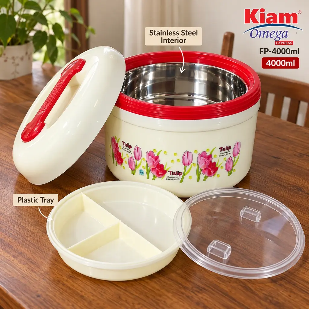 Kiam Omega FP Hot Pot with Lid – 4000ml