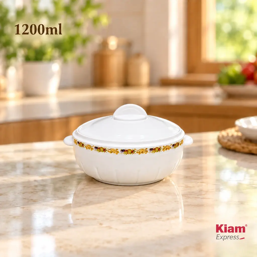 Kiam Galaxy Insulated Hot Pot with Lid – 1200ml