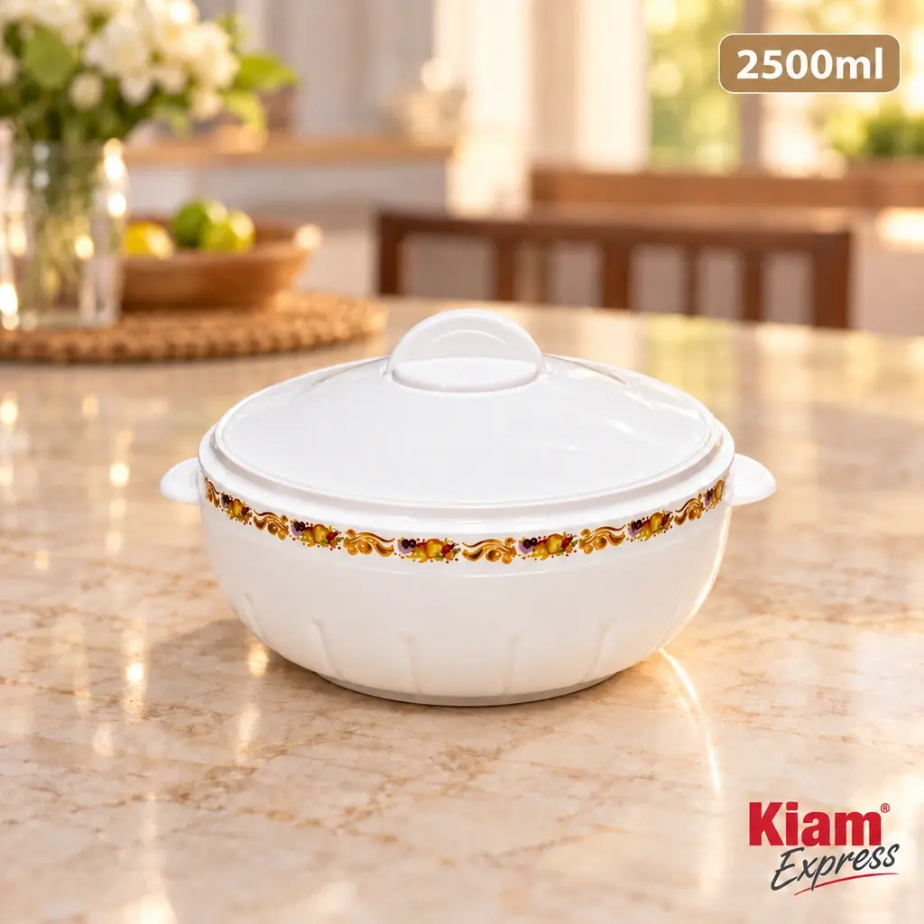 Kiam Galaxy Insulated Hot Pot with Lid – 2500ml