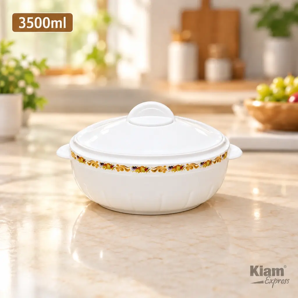 Kiam Galaxy Insulated Hot Pot with Lid – 3500ml