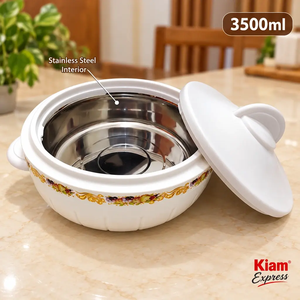 Kiam Galaxy Insulated Hot Pot with Lid – 3500ml