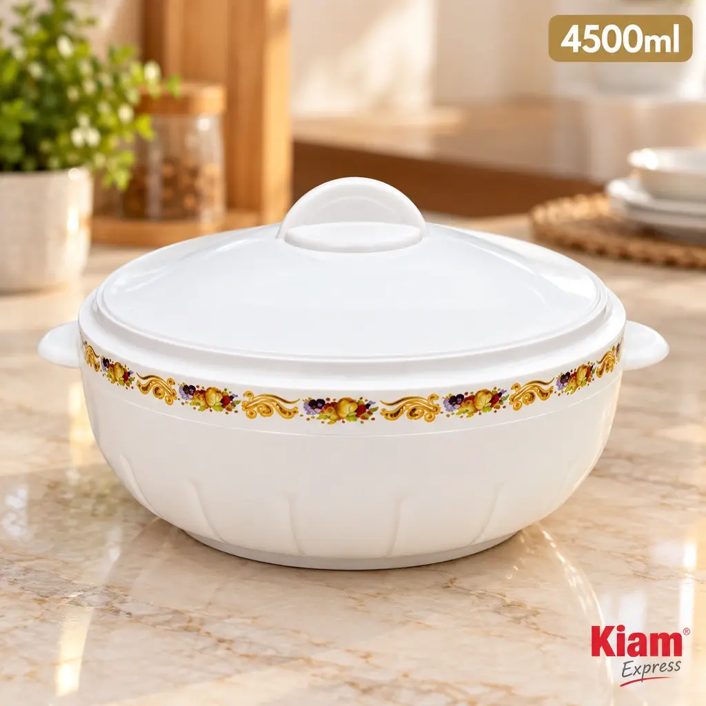 Kiam Galaxy Insulated Hot Pot with Lid – 4500ml