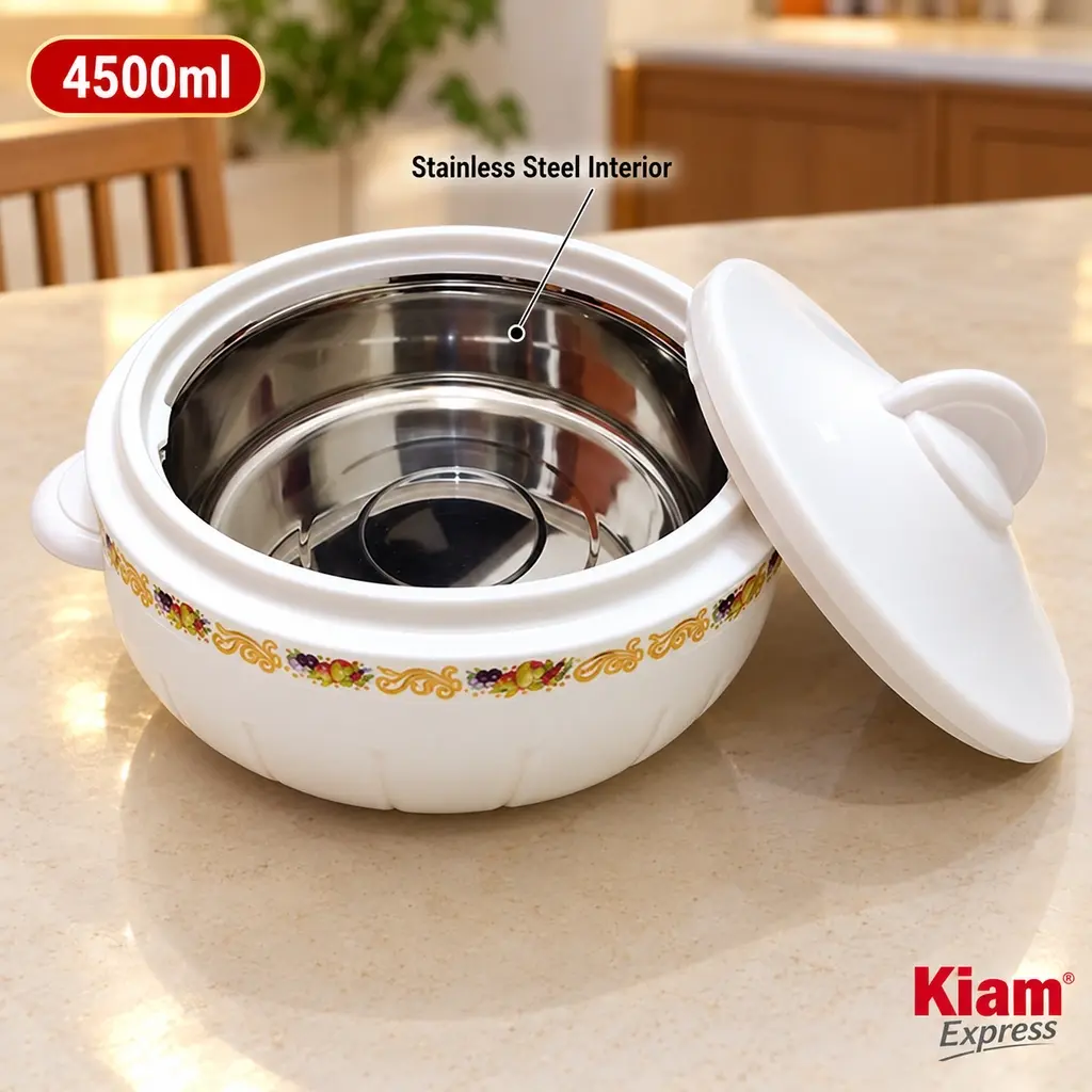 Kiam Galaxy Insulated Hot Pot with Lid – 4500ml