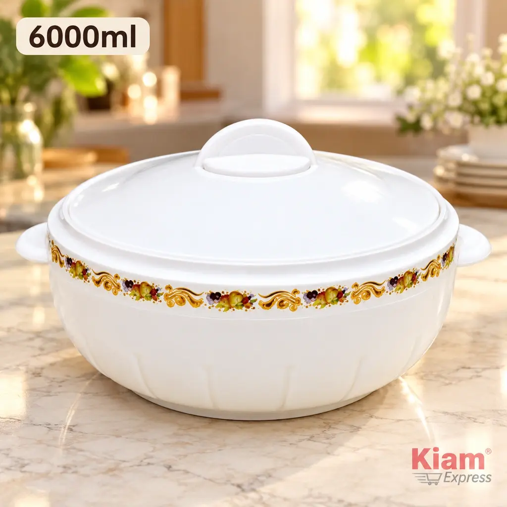 Kiam Galaxy Insulated Hot Pot with Lid – 6000ml