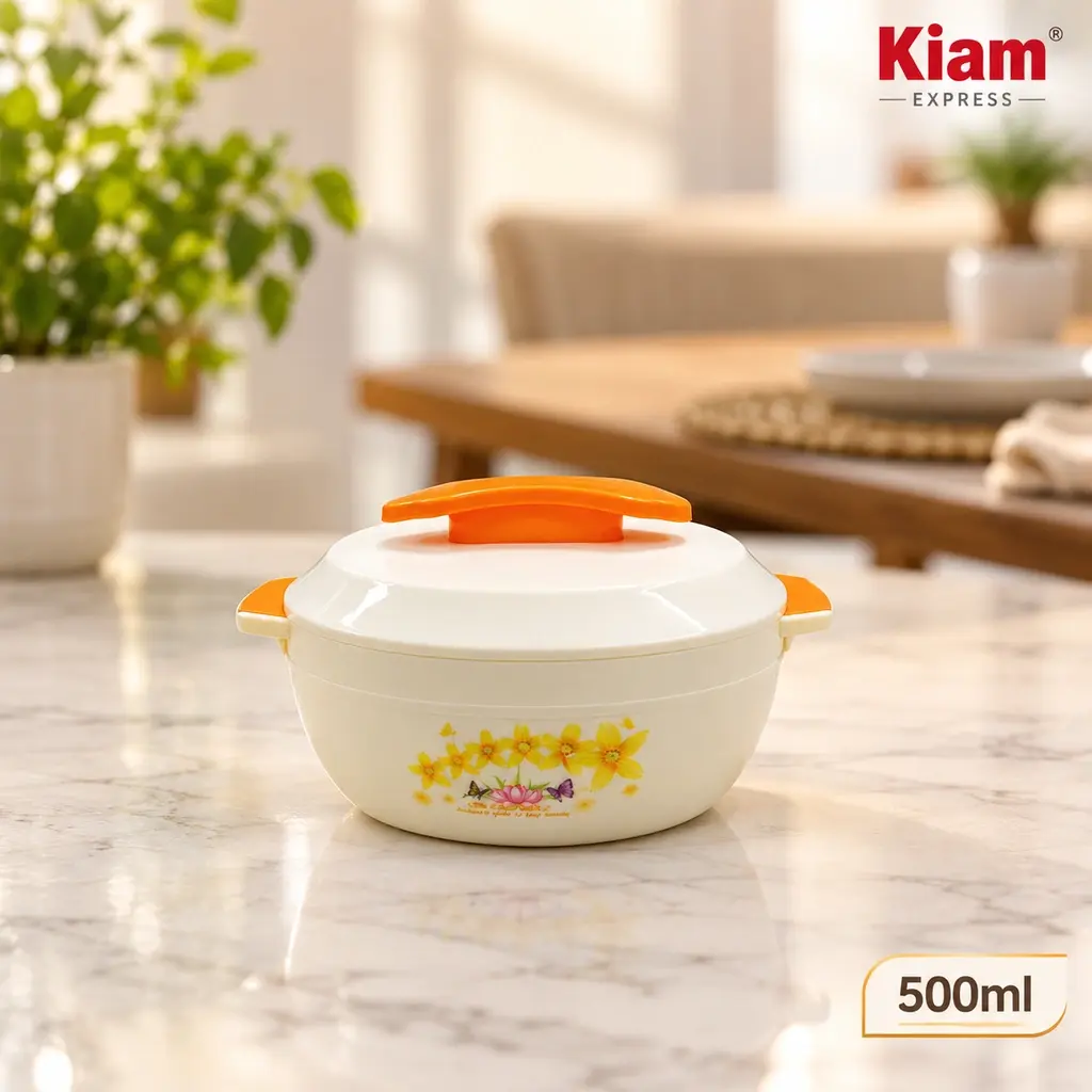 Kiam Elegance Insulated Casserole Thermal Pot with Lid – 500ml