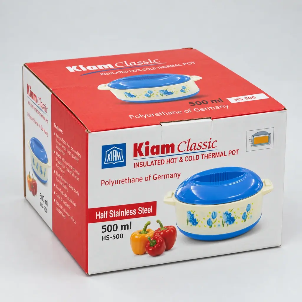 Kiam Classic Half Steel Hot Pot HS– 500ml