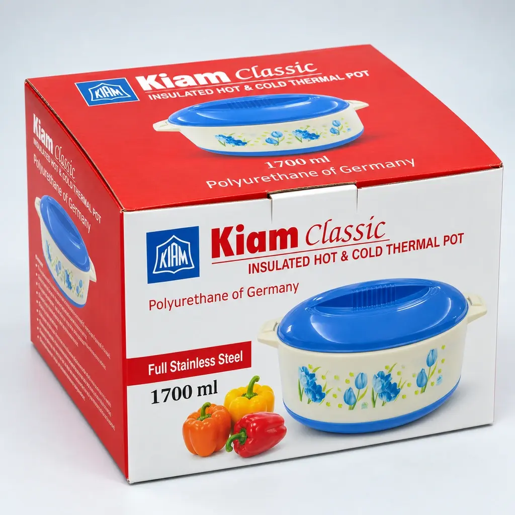 Kiam Classic Half Steel Hot Pot HS– 1700ml