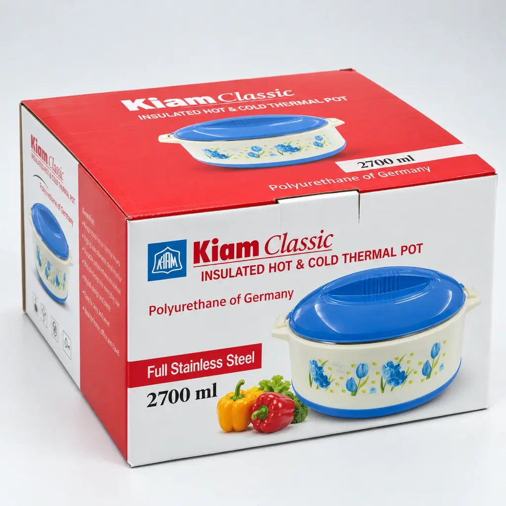 Kiam Classic Half Steel Hot Pot HS– 2700ml