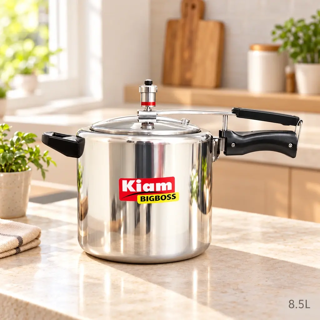 Kiam BIGBOSS Pressure Cooker with Lid – 8.5L