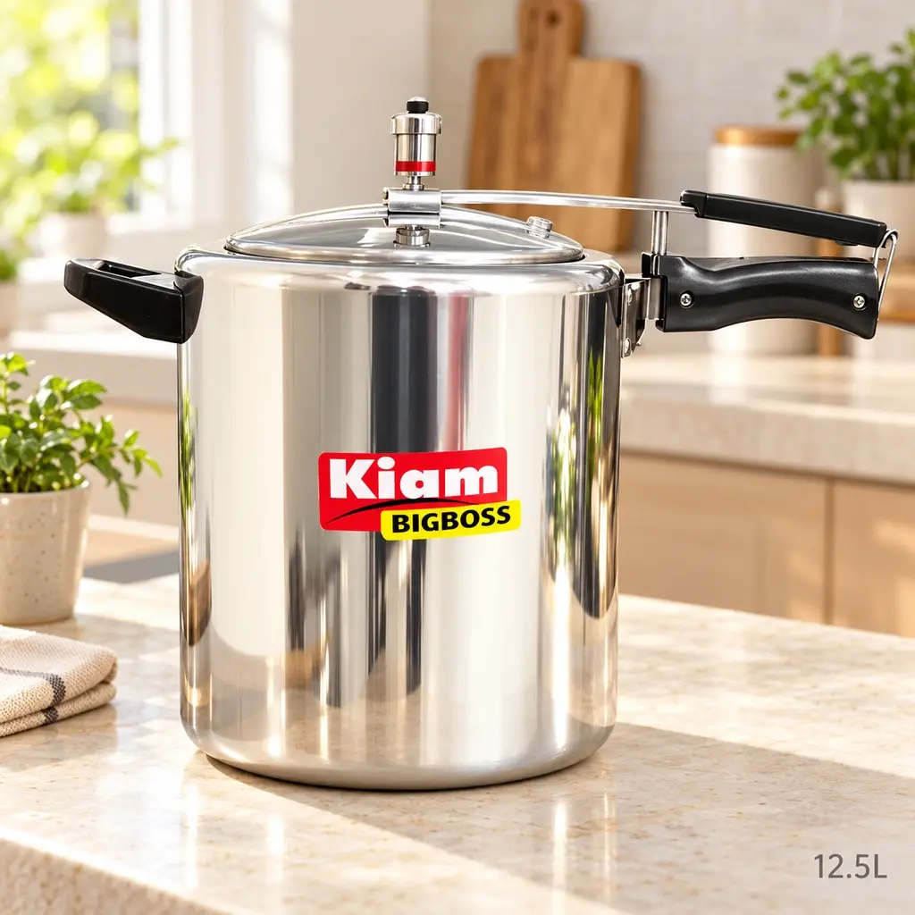 Kiam BIGBOSS Pressure Cooker with Lid – 12.5L