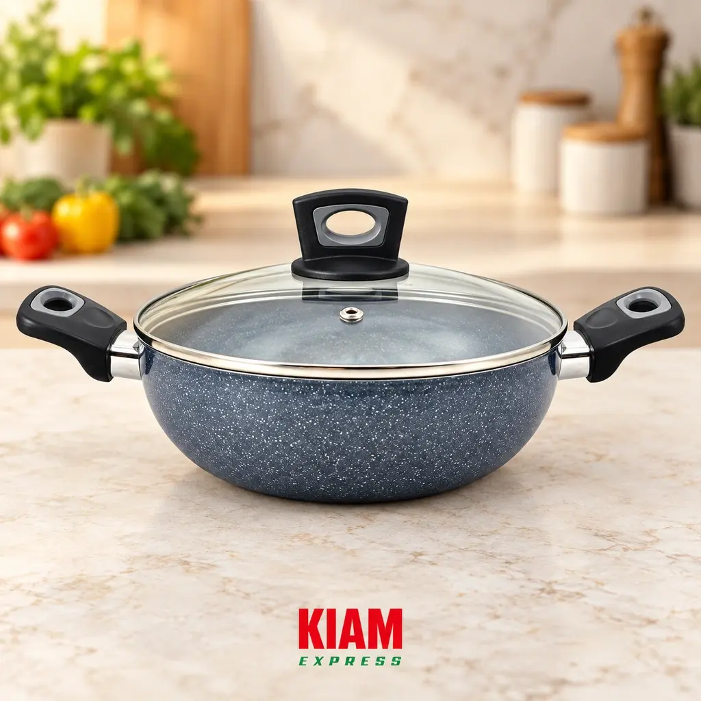 Kiam Classic Marble Coated Karai  – 26cm, 3.3L