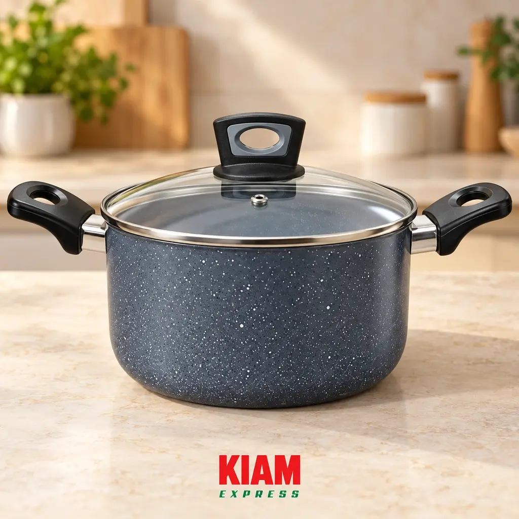 Kiam Marble Coated Casserole  – 22cm, 3.2L