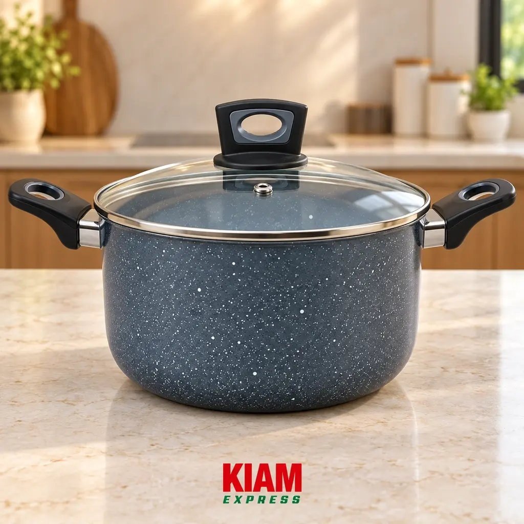 Kiam Marble Coated Casserole  – 28cm, 6.4L