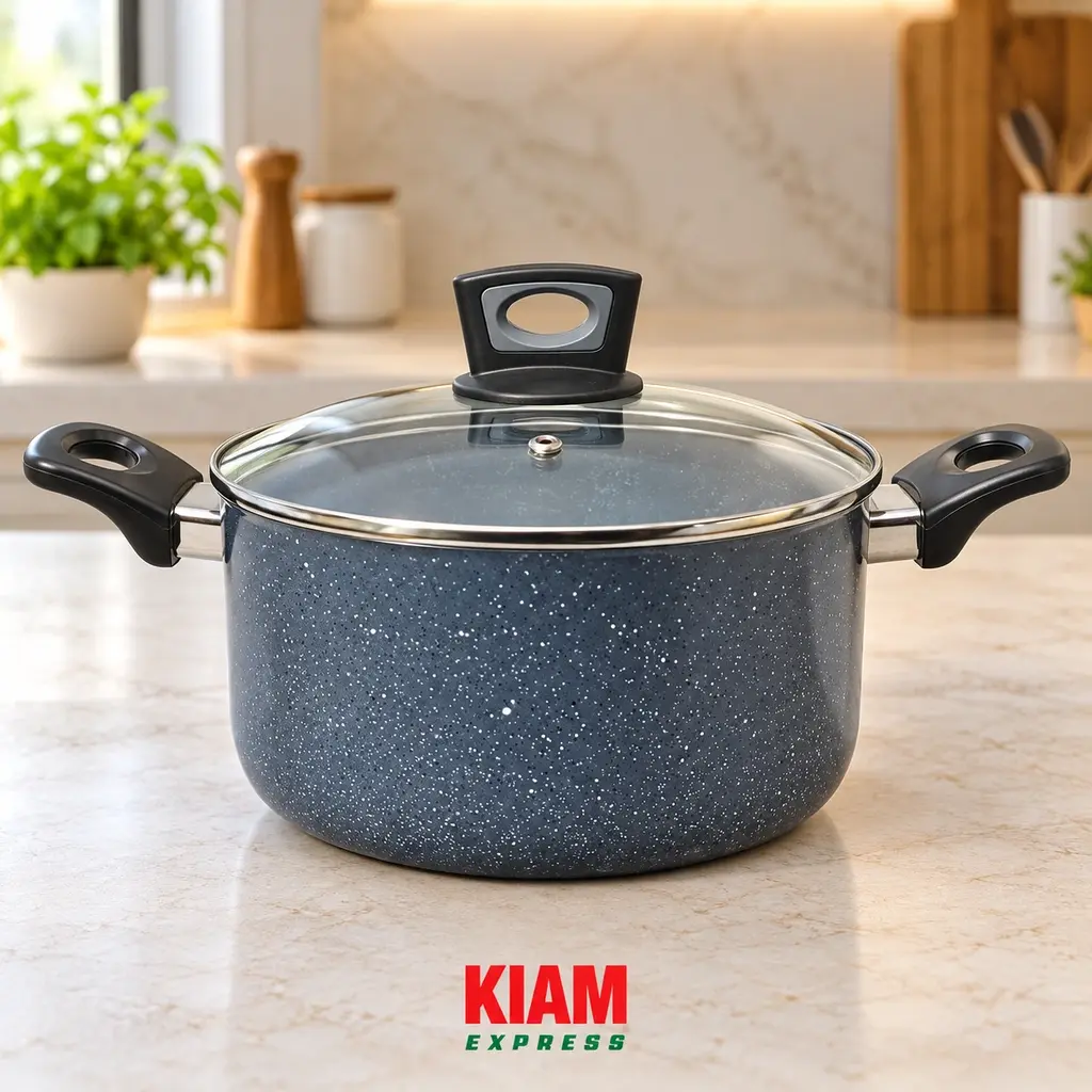 Kiam Marble Coated Casserole  – 32cm, 10.3L