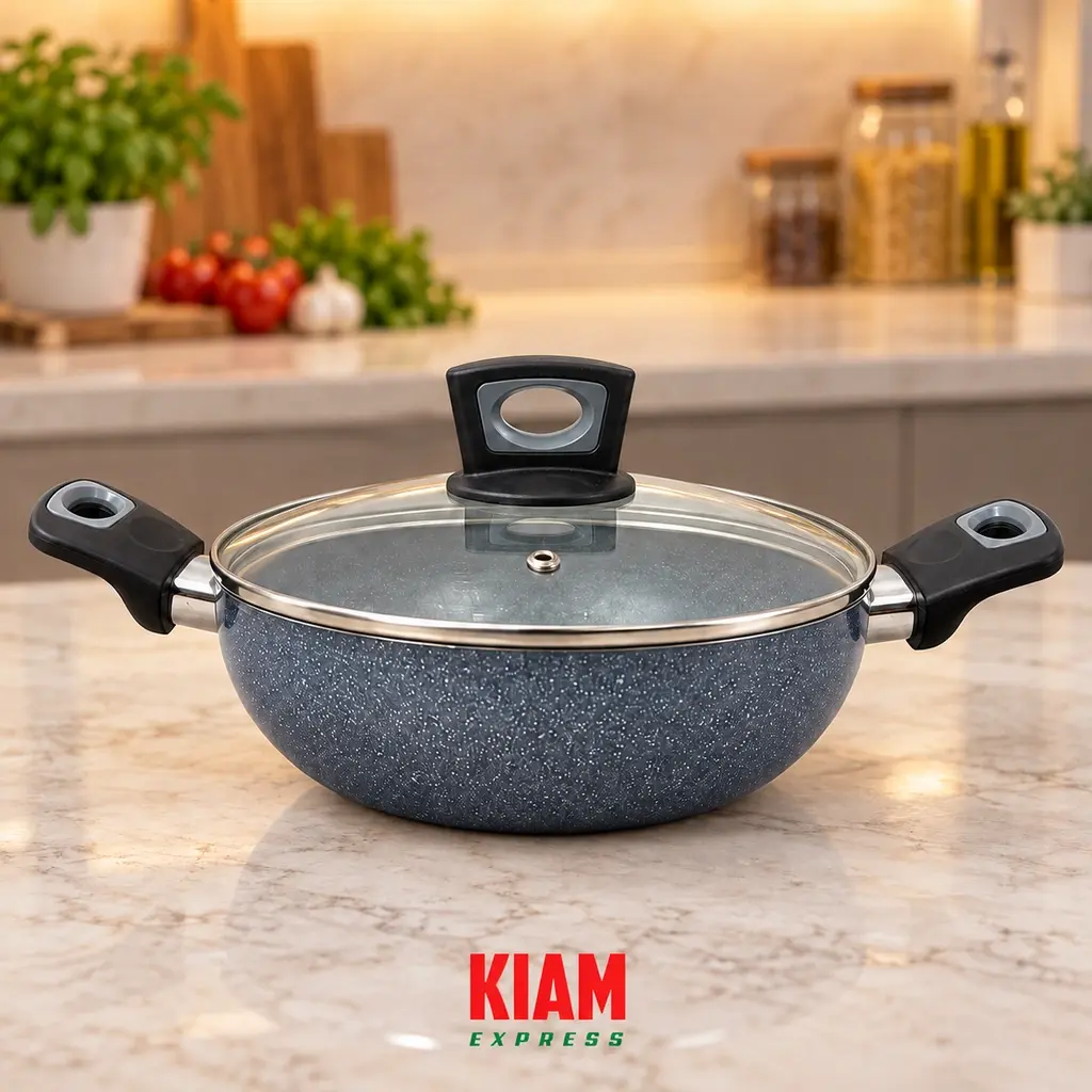 Kiam Classic Marble Coated Karai   – 22cm, 2.0L
