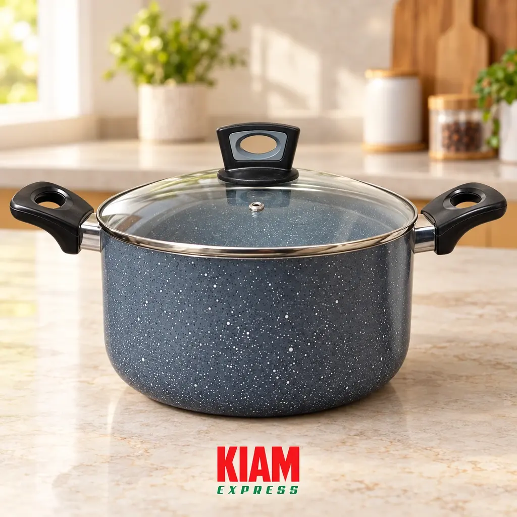 Kiam Marble Coated Casserole  – 34cm, 12.0L