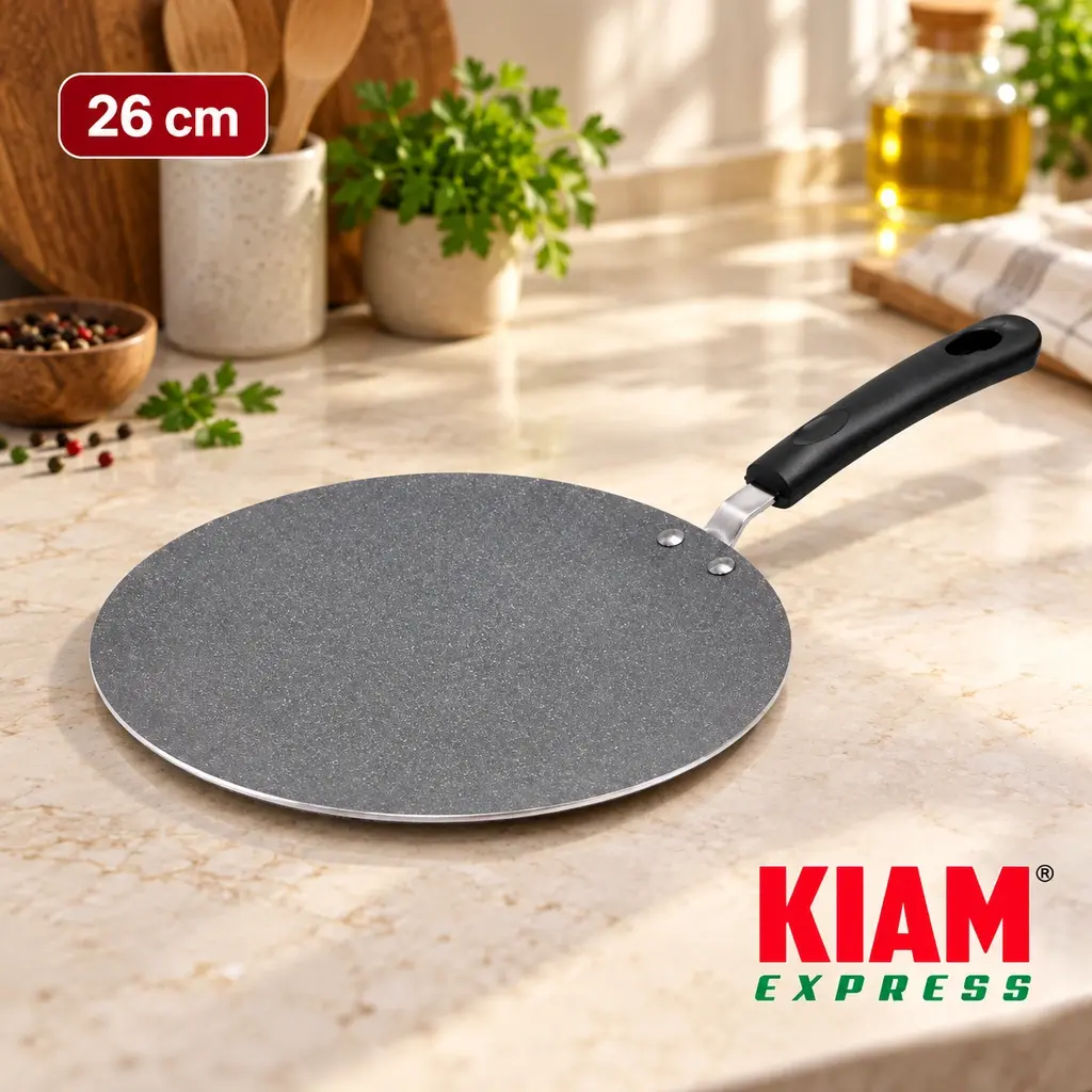 Kiam Marble Coated Roti Tawa – 26cm
