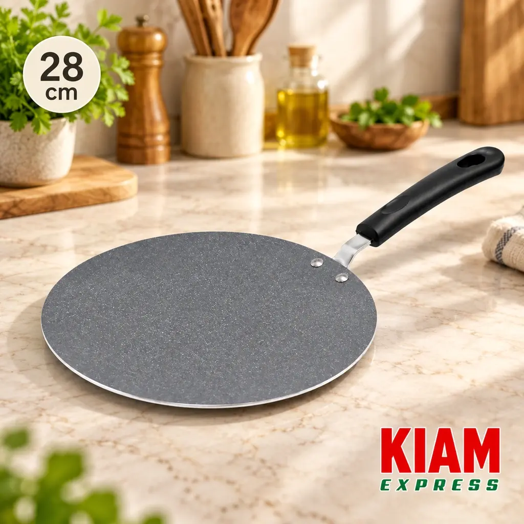 Kiam Marble Coated Roti Tawa – 28cm